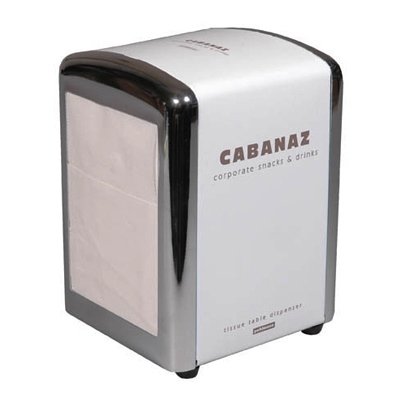 Retro Serviettenspender CABANAZ weiß