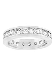 Lustrous Eternity Band Ring