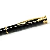 El�gant stylo-bille � encre Noir et Or par Pierre Cardin