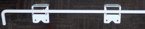 Vinyl Fence Gate Drop Rod (White)