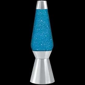 Lava Lamp LAVA GRANDE ? - Blue Liquid with Silver Glitter from Lava Lamps