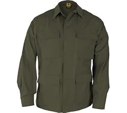 Black Cotton Ripstop BDU Coat