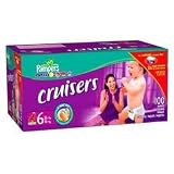 Pampers Cruisers Diapers, Size 6, Economy Plus Pack, 100 Cruisers