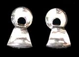 Sterling Silver Door Knocker Earrings by Sanel, #820