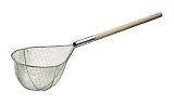 Paderno World Cuisine 12-1/2-Inch Double Mesh Over sized Strainer, Tin Steel