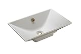 Kohler K-4819-HW1 Reve Vessels Lavatory, Honed White