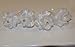 4 Pcs Flower Rhinestones Beads Hair Pins Bridal Bridemaid Flower Girls Accessory Prom Party Wedding