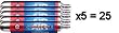 Crosman AirSource, pre-filled, disposable, 88 gram CO2 tank (25ct BULK)