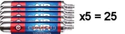 Crosman AirSource, pre-filled, disposable, 88 gram CO2 tank (25ct BULK)