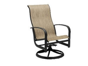 Fremont Sling High Back Swivel Rocker