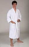 Review Mystic Clothing  / New Terry Cloth Cotton Kimono Men's Bathrobe Bath Robe L XL, Exclusive Sleepwear by Mystic Clothing