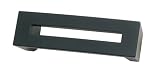 Atlas Homewares 275-BL 3-1/2-Inch The Moderns Collection Centinel Small Pull, Black