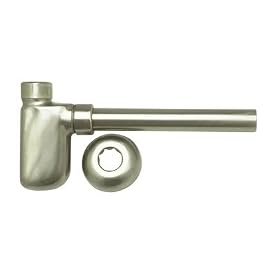 Mountain Plumbing 1000BRN Decorative All Brass Lavatory Trap, Brushed Nickel