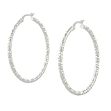 Italian Fancy Hoop Earrings