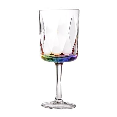 Acrylic Wine Glasses Set of 