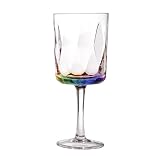 Acrylic Wine Glasses Set of 4 - Rainbow