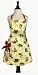 Sin in Linen Vintage Flash Tattoo Print Apron