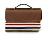 Buy Picnic Time Sunshine Blanket 59X51in. Blanket w/ Waterproof Backing (Lattice Stripe)