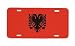 Albania Albanian Flag Vanity Auto License Plate