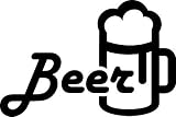 BEER Mug - Vinyl Decal - Wall DECOR