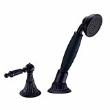 Fusion by Danze COL-RTD-ORB Colonial Crest Roman Tub Handshower with Diverter System, Oil Rub Bronze