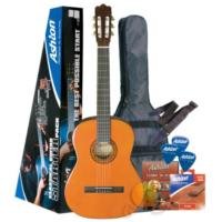 Ashton CG44-PK-AM 4/4-Size Classical Guitar Outfit - Amber [Electronics]