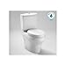 Read TOTO CST464MF-01 Aquia III Dual Max Toilet Universal Height, Cotton White Details TOTO CST464MF-01 Aquia III Dual Max Toilet Universal Height, Cotton White