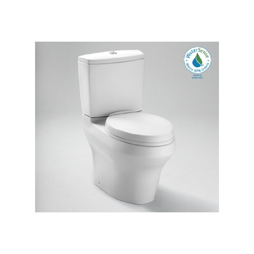 TOTO CST464MF-01 Aquia III Dual Max Toilet Universal Height, Cotton White