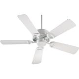 Quorum Fans 43425-6 42 Estate Traditional Indoor White Ceiling Fan