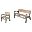 2x4basics AnySize Chair or Bench Ends, Green