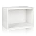 Way Basics zBoard Eco Stackable Rectangle Shelf- White (BS-285-580-390-WE)