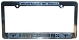 Texas Longhorns Silver License Tag Frame