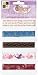 DCWV Printed Adhesive Ribbons ONCE UPON A TIME For Scrapbooking, Card Making & Craft Projects