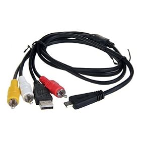 HM-01-38 Cable for Sony Digital Camera (Black) + Worldwide free shiping