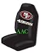 Set of 2 NFL Licensed Universal-Fit Front Bucket Seat Cover - San Fransico 49ers