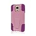 Samsung Galaxy S5 / GS5 Case, MPERO IMPACT X Series Dual Layered Tough Durable Shock Absorbing Silicone Polycarbonate Hybrid Kickstand Case for Galaxy S5 [Perfect Fit & Precise Port Cut Outs] - Pink