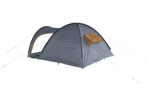 Grand Canyon MORGAN Tente familiale 3/4 personnes Gris/sable 380 x 250 x 145 cm