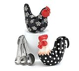 Adorable Country Rooster And Hen Salt And Pepper Shakers For Kitchen And Dining Décor