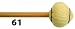 Mike Balter Mushroom Head Series Medium Hard Yarn Marimba Mallets, Rattan