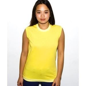 Buy American Apparel Poly-Cotton Muscle T by American Apparel