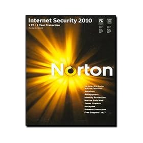 Norton Internet Security 2010 1 PC&nbsp;Newest Version