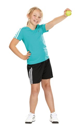 Adidas M&auml;dchen Short Clima Core Loose, black/white, 128, KAX25376-128