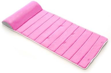 My First Toddler Memory Foam Nap Mat with Removable Pillow Color: Pink