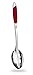 Kitchen Maestro Stainless Steel Rubber Coated Grip Slotted Spoon