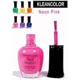 Kleancolor - Nail Polish - Neon Pink