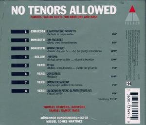 No Tenors Allowed: Famous Duets for Baritone and Bass under The Classical Store