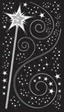 Reminisce Real Magic Glitter Rub-Ons - Magic Wand