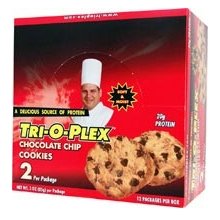 Chef Jays Tri-O-Plex Cookies White Chocolate Chips Mac Nut 12 packs- Chef Jays