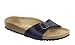 Birkenstock slippers Madrid from Leather in Antique Indigo with a narrow insole