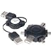 Software : 6-Connection USB Digital Adapter Cable w/Retractable Cord